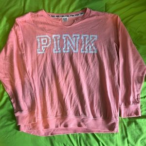 PINK pink  sweater size large